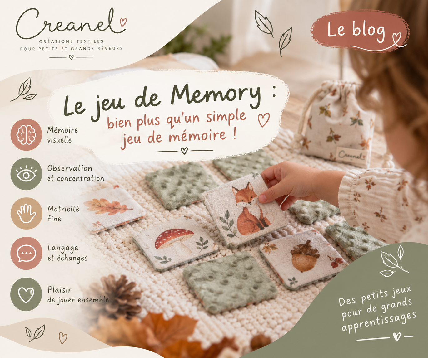 Le jeu de Memory : bien plus qu’un simple jeu de mémoire !